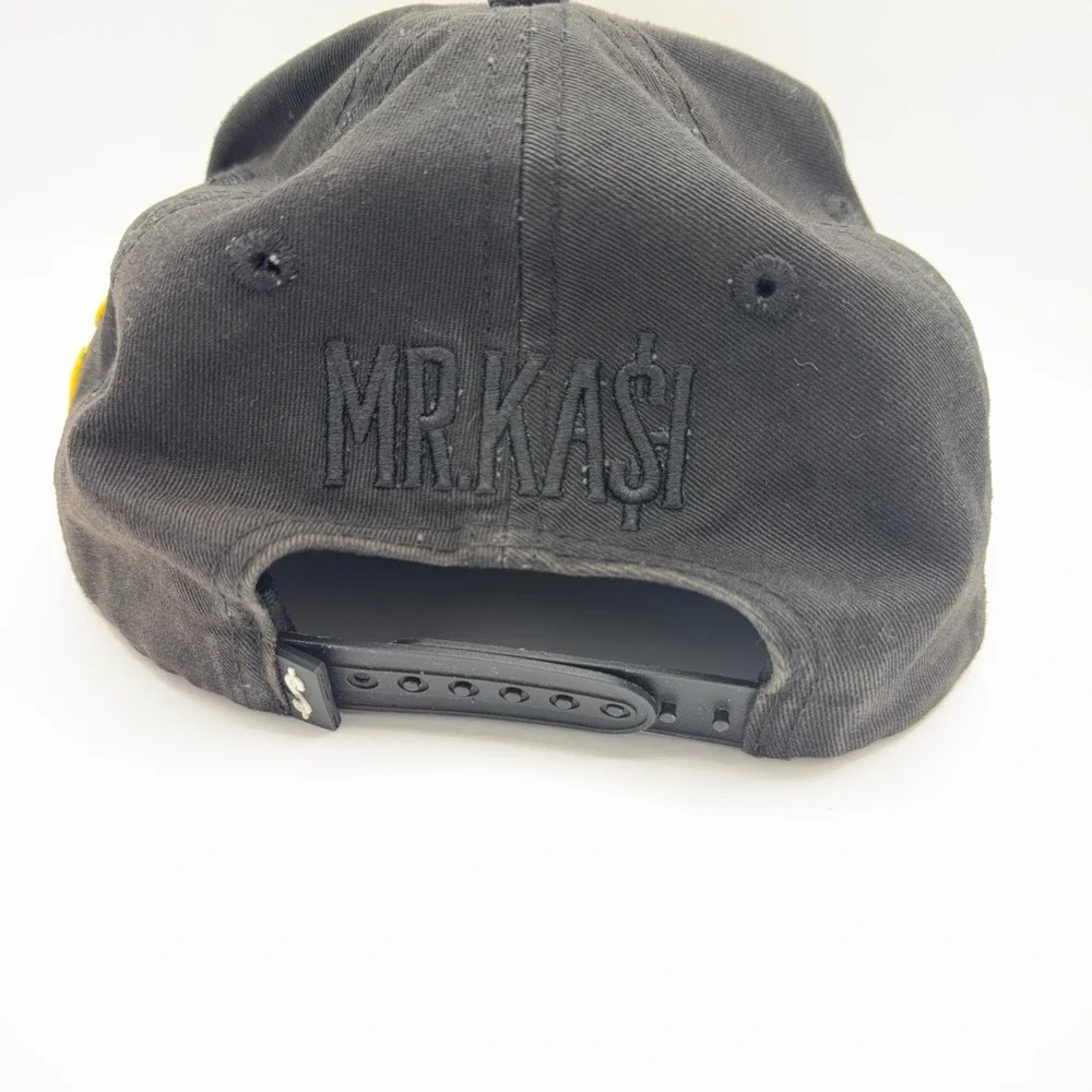 Mr. Kasi Snapback Hat Mens OSFA Scrooge McDuck Enamel Pin Money Time To Win Cap